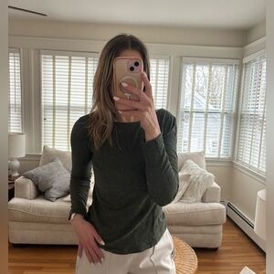 J.Crew Mercantile Artist Longsleeve Tshirt Small 100% Cotton